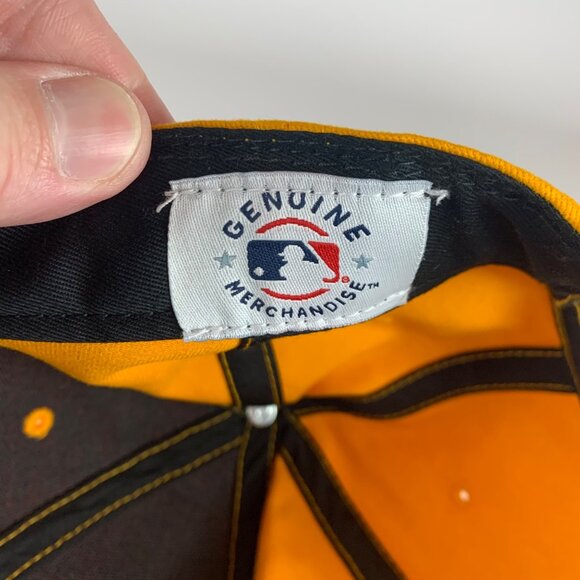 Oakland Athletics MLB Gold Green Fan Favorite Strapback Adjustable Hat READ - Picture 6 of 7